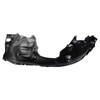TRQ Front Right Inner Fender Liner Black Passenger Side Compatible