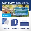 Refrigerator Water Dispenser 1.1 Gallon – Leak-Proof Slim Fridge Water