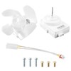 AMI PARTS W10124096 Condenser Fan Motor kit-Replaces AP4318657 2315558 PS1957416