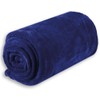Bestlivings Baby Blanket Cuddly Blanket Crawling Blanket Wrap Blanket Microfibre Many Colours and Sizes Approx. 90 x 140 cm Blue / Royal Blue