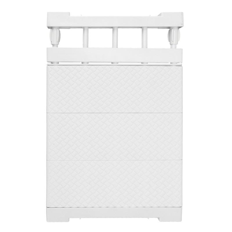 Tension Shelf Adjustable Closet Divider 24cm Width Storage Rack for