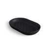 Umbra Junip Oval Soap Dish, Black