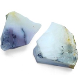 Crystals, Rocks, Jade, Crystals and Healing Stones, Witchcraft Supplies, Healing Crystals, Stones, Healing Stones, Rock Collection, Agate, Raw Stones (Dendritic Opal, 2 Pcs)
