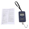 Fdit Electronic Scales 40 kg/10G LCD Display Luggage Scales Digital