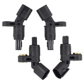 4 ABS Sensor Front Rear Left Right for New Beetle Cabriolet Lupo Golf IV 4 Bora Variant Octavia I Combi Toledo II Leon Arosa TT Roadster A3 Cordoba Vario Ibiza 2 Inca Caddy 2 Corrado Passat Polo