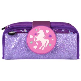 Fringoo SiliconePatchPencilCase-Parent, Unicorn Ombre, Modern