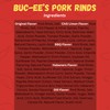 Pop SNAX Bucee Pork Rinds, BBQ, Keto Friendly, BBQ Flavor,