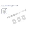Leifheit Replacement Parts Kit for Cherrymat 37211 Grey Removable Handle