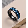 King Ring 8mm Gear Spinner Ring – Ultra Polished Men