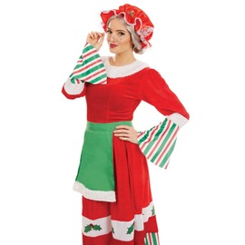 Fun Shack Mrs Santa Claus Costume, Mrs Claus Costume Women, Mrs Santa Claus Outfit, Mrs Claus Outfit Adult, X-Large