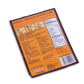 bamboe Indonesian Instant Spices: Rendang (Indonesian Dry Curry Paste) (1 x 1.2 OZ)