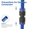 AIRZOE 80 PCS 1/4 Inch OD Push to Connect Fittings,20