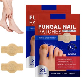 42 Pieces Parches De Cuidado Para Las UñAs,Parche Corrector De UñAs De Los Pies,Treatment Nail Support Nail Care,Reparadores Intensos - Mejora el Colo