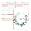 ADHD Daily Planner with Hard Cover & Colorful Sheets Inside,Productivity