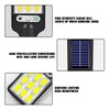 4 Pack Solar LED Outdoor Light with Remote Control, Wall