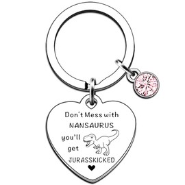 AMZQ Funny Nan Gifts Nan Birthday Mothers Day Gifts For Nan From Grandchildren Best Nan Gifts Keyring