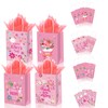 COFDDS 12 PCS Mother's Day Gift Bags with Handle, Happy