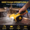 Electric Grill Brush - Cordless Rechargeable Electric Grill Cleaner with