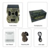Wildlife Camera Solar Energy Trail Cam 4K with 1080P Night