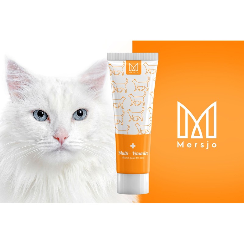 Mersjo Anti-Hairball Cat Paste with Multivitamin 100 g - Dietary