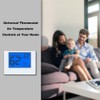 Non-Programmable Thermostat for Conventional Single-Stage Systems, 1 Heat/1 Cool, Easy