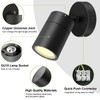 Kerry Outdoor Wall Lights, IP65 Waterproof Outside Lighting Mains Powered,