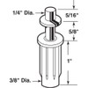 Prime-Line MP6700 3/8 In. Nylon Spring-Loaded Top Pivot with 1/4