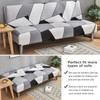 ShowyLive Armless Sofa Bed Cover Elastic Sofa Cover Without Armrest