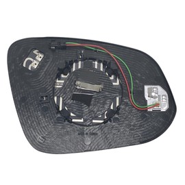 Spieg Driver Side Mirror Glass for Toyota Highlander 2014-2019 Heated w/Blind Spot Detection BSM w/Backing Plate | Left Side View Mirror 87961-0E140