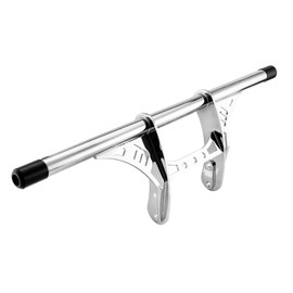 Mofun Front Crash Bar Engine Guard Highway Peg Bar Compatible with Harley Sportster 883 1200, 2004-2023 Chrome