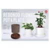 Bestco MA-3242 Redondo Flower Pot, No. 4, Moss Yellow, No.