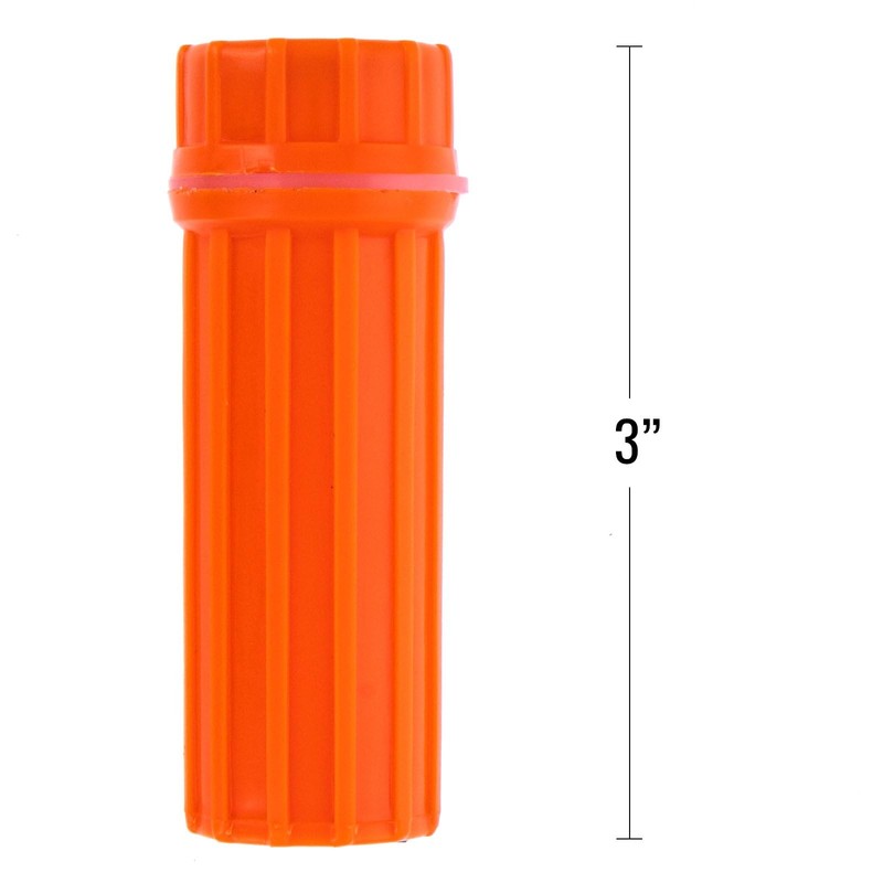 ASR Outdoor Water Resistant Match Stick Storage Container and Fire