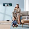 Digital Wall Clock Large Display, 16" with Remote Control for