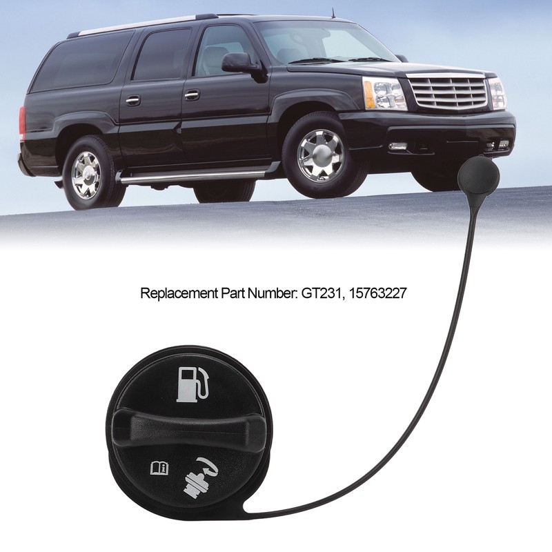 Car Fuel Gas Tank Cap with Strap GT231 Replacement for