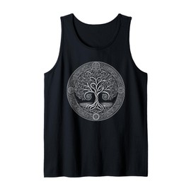 Pagan Elder Tree Paganism Tree of Magic Tank Top