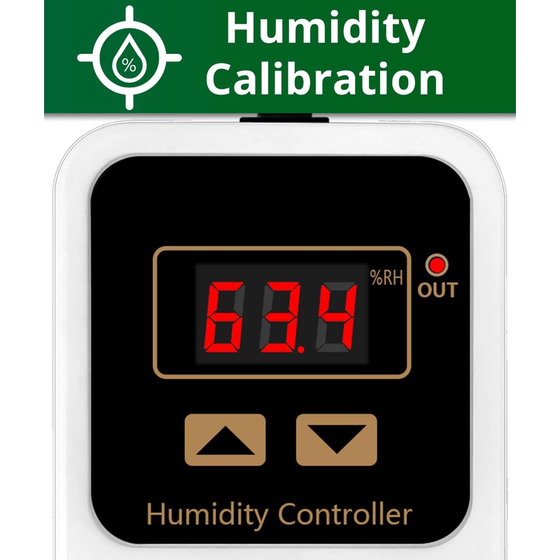 Humidifier Accessories Digital Humidity Controller for Grow Tent with Humidity