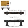Amerdeco 10 Pack Oil Rubbed Bronze Cabinet Pulls 3 Inch(76mm)