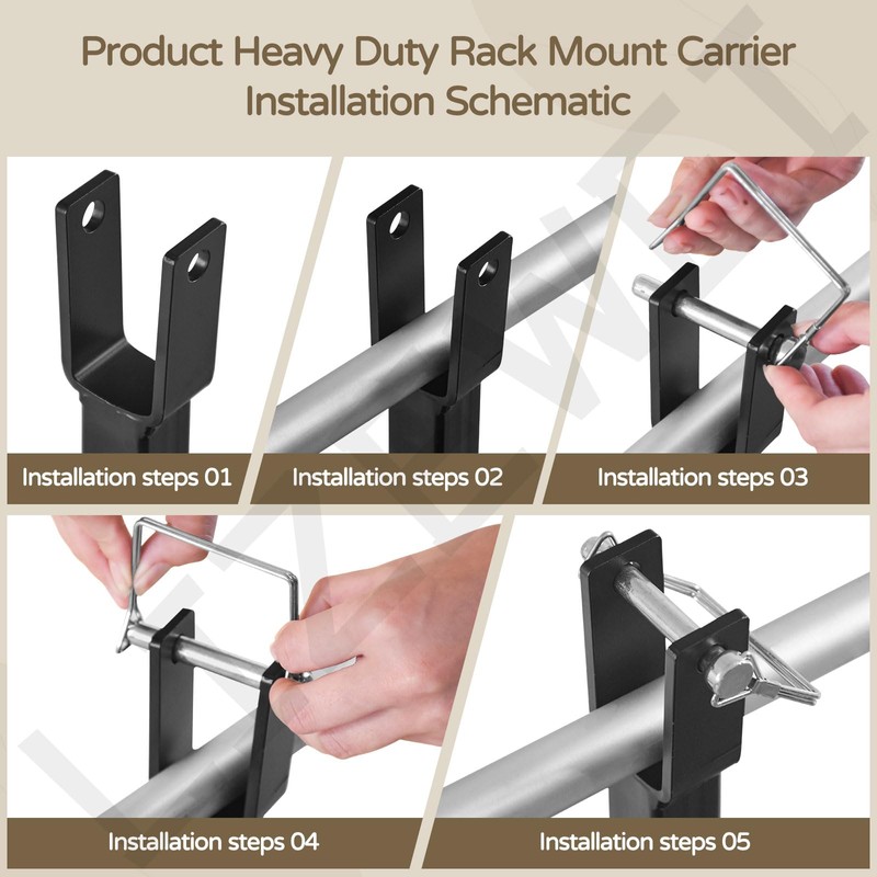 Mower Trimmer Utility Kit, Heavy Duty Weed Eater Rack, Weed