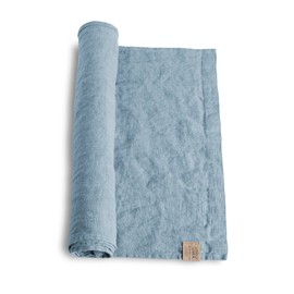 Lovely Table Runner Linen Dusty Blue 47 x 150 cm