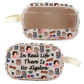 BLUPARK 90s Tv Series Merchandise There Is No Algebra Clear Makeup Bag for Fans (No Algebra)