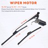 Universal UTV Wiper Motor Kit Compatible with Polaris RZR, Ranger,