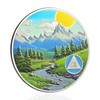 CHURYUML 9 Year Sobriety Coin Nine Year Sobriety Chip AA