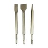 3 Piece SDS Plus Chisel Set 1 x Wide (40mm),