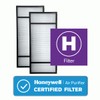 Honeywell HRF-H2C True HEPA Replacement Filter (H) for Air Purifiers,