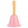 MAGICLULU 1Pcs Xmas Hand Call Bell Handbell with Wooden Handle