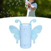 Electric Bubble Machine Automatic Multi Holes Butterfly Shape Portable Lightweight