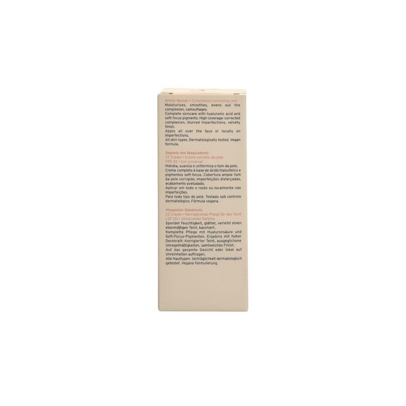 Embryolisse Cc Cream Complexion Correcting Care SPF 20 for Women