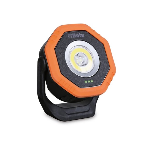 Beta 1838 POCKET LED-Taschenbaustrahler, LED-Lampe (gelenkig und schwenkbar, 2 Lademodi,