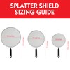 Bene Casa - Fine Mesh Chrome Splatter Shields with Cool