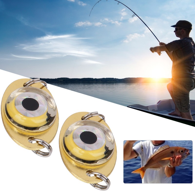 5 pcs LED Underwater Fishing Light Night Lamp Sequin Lure